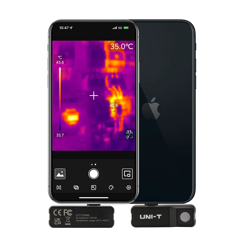UTi120MS Модуль тепловизионной камеры смартфона для iPhone